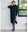 【WEB限定カラーあり】 ソフトカシミヤミックス ハイネックワンピース