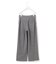 ウールミルドジャージー ワイドストレートパンツ