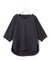 【洗える】 ブラウスライクジャージー ドルマンスリーブカットソー