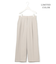 【WEB限定カラーあり】FluidBackSatin ワイドクロップドパンツ