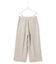 【WEB限定カラーあり】FluidBackSatin ワイドクロップドパンツ