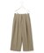 【WEB限定カラーあり】FluidBackSatin ワイドクロップドパンツ