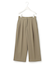 【WEB限定カラーあり】FluidBackSatin ワイドクロップドパンツ