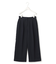 【WEB限定カラーあり】FluidBackSatin ワイドクロップドパンツ