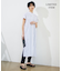 【WEB限定・洗える】 バンドカラーワンピース