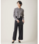 【UVケア・洗える】ウール2WAYストレッチ ワイドストレートパンツ