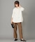 【UVケア・洗える】ウール2WAYストレッチ ワイドストレートパンツ