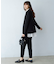 【洗える】ウール2WAYストレッチ テーパードパンツ