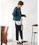 【洗える】ウール2WAYストレッチ テーパードパンツ