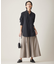 【洗える】 エステルメモリータフタ ロングスカート