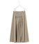 【洗える】 エステルメモリータフタ ロングスカート