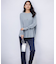 【MAG×スタイリストコラボ】シャイニーシアーニット×サテンストレートパンツ