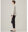 【洗える】ウール2WAYストレッチ ドロストパンツ