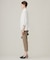 【洗える】ウール2WAYストレッチ ドロストパンツ