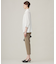 【洗える】ウール2WAYストレッチ ドロストパンツ