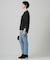 【洗える】ウール2WAYストレッチ ドロストパンツ