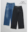 【WEB限定】【ICB×tamachan_style コラボ】スタイルアップ ワイドデニム