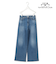 【WEB限定】【ICB×tamachan_style コラボ】スタイルアップ ワイドデニム