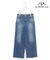 【WEB限定】【ICB×tamachan_style コラボ】スタイルアップ ワイドデニム