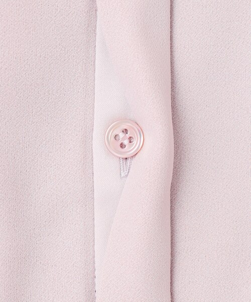 洗える】ウォームサテン クロップドシャツ｜アイシービーの通販｜&mall