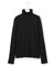 【洗える】リヨセルカシミヤスムース ハイネックカットソー