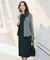 【CLASSY.1月号掲載】ルレックスツイード ノーカラージャケット