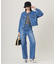 【CLASSY.1月号掲載・洗える】ウォーターリサイクルデニム カーブパンツ