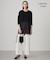 【WEB限定・洗える】 シアージャージーコンビ カットソー