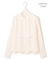 【WEB限定・洗える】シルキーツイル  クロップドシャツ