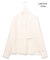 【WEB限定・洗える】シルキーツイル  クロップドシャツ