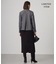 【WEB限定・洗える】シルキーツイル  クロップドシャツ
