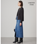 【WEB限定・洗える】シルキーツイル  クロップドシャツ