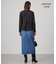 【WEB限定・洗える】シルキーツイル  クロップドシャツ