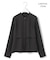 【WEB限定・洗える】シルキーツイル  クロップドシャツ