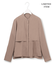 【WEB限定・洗える】シルキーツイル  クロップドシャツ