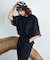 【新色追加・WEB限定カラーあり・接触冷感・UVケア・速乾・防シワ・洗える】 FluidBackSatin  ドロストパンツ