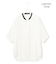 【人気のため新色追加・WEB限定・接触冷感・UVケア・速乾・洗える】BackSatinAmunzen 5分袖キーネックブラウス