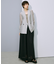 【WEB限定カラーあり・洗える】 ブロードステッチリブ タンクトップ
