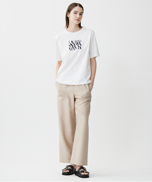 【接触冷感・UVケア・洗える】ゼブラ柄 TEE 接触冷感・UVケア・洗える】ゼブラ柄 TEE｜アイシービーの通販