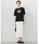 【接触冷感・UVケア・洗える】ゼブラ柄 TEE