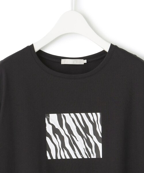 接触冷感・UVケア・洗える】ゼブラ柄 TEE｜アイシービーの通販