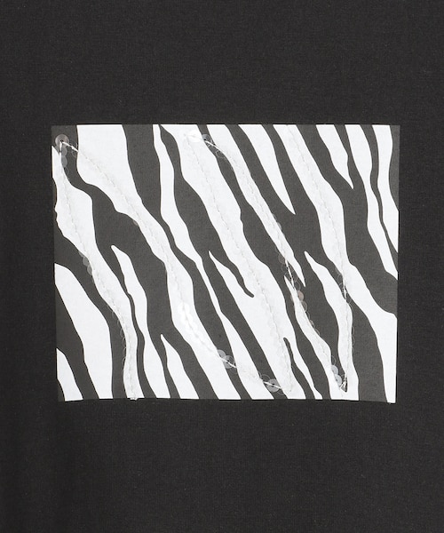 【接触冷感・UVケア・洗える】ゼブラ柄 TEE 接触冷感・UVケア・洗える】ゼブラ柄 TEE｜アイシービーの通販