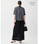 【WEB限定・接触冷感・速乾・洗える】シルキーツイル 半袖クロップドシャツ