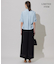 【WEB限定・接触冷感・速乾・洗える】シルキーツイル 半袖クロップドシャツ