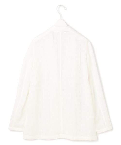 スクエアチェックレノクロス レースジャケット｜アイシービーの通販