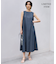 【WEB限定・洗える】サマーフレア  ノースリーブワンピース