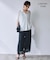 【WEB限定・洗える】シアートリコット スキッパーカットソー
