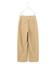 【洗える】ストレッチピーチツイル バレルパンツ