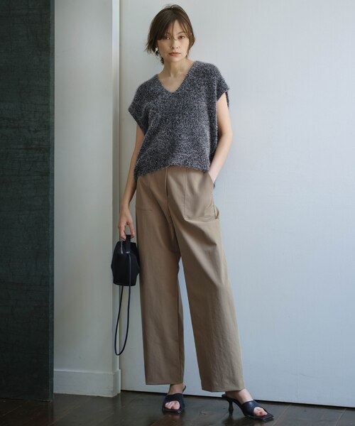 【洗える】 ルレックスファー ベスト 洗える】 ルレックスファー ベスト（ベスト）｜ICB（アイシービー）