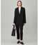 【UVカット・洗える】ウール2WAYストレッチ ダブルブレストジャケット